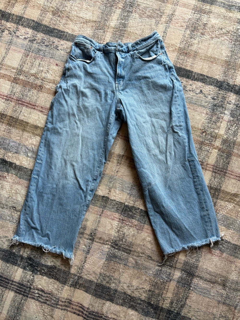 Madewell Curvy Perfect Vintage Wide-Leg Crop Jean